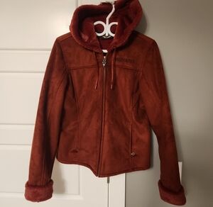 Harley-Davidson Women's Burgundy Teddy Jacket
